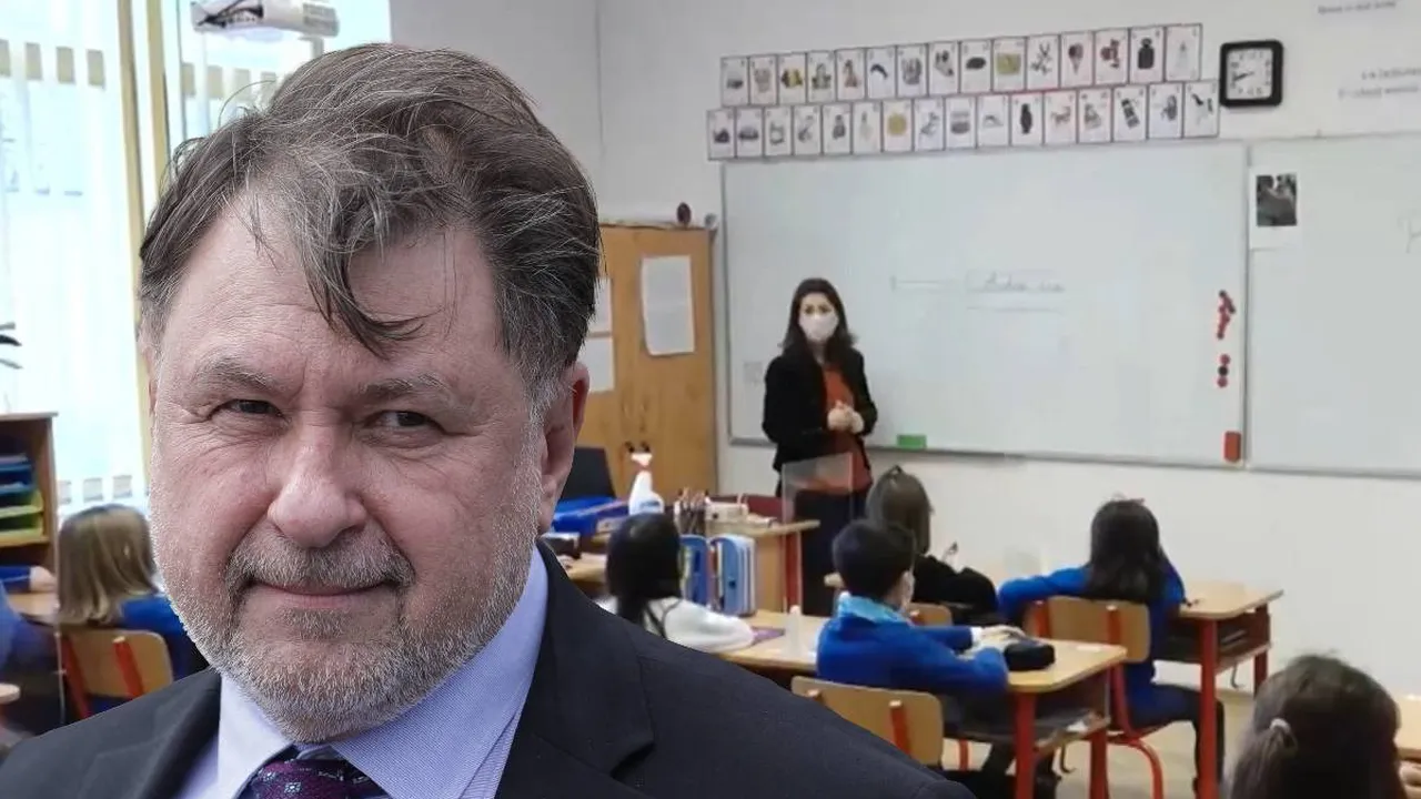 În ce condiţii se vor închide şcolile în România în valul 5 COVID. Explicaţia ministrului Sănătăţii