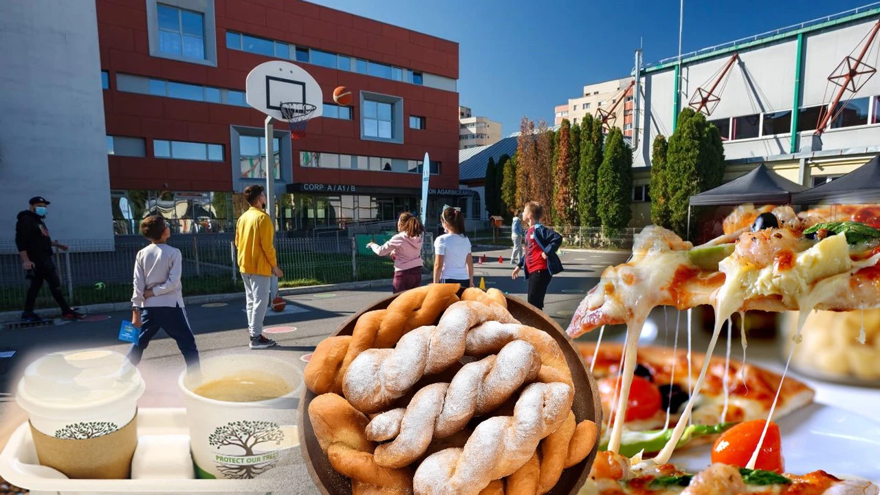 Fără pizza, gogoşi, sucuri şi cafea pe o rază de 500 m lângă şcoli