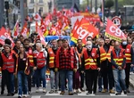 Grevă generală în Franţa. Proteste masive din cauza creşterii vârstei de pensionare la 64 de ani