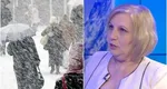 Ciclonul arctic ajunge în România. Elena Mateescu: ”Acolo ninsorile vor fi predominante”