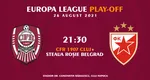CFR CLUJ – STEAUA ROŞIE BELGRAD 1-2. Eliminare cu dublă înfrângere din Europa League