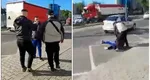 Bărbat din Timișoara, snopit în bătaie cu pumnii și picioarele de un controlor, pentru că circula fără bilet VIDEO