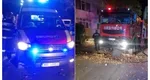 Incendiu într-un bloc din Tulcea. O fată de 15 ani a sărit de la etajul patru