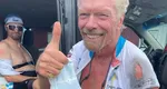 A supravieţuit în spaţiu, dar era să moară într-un accident pe Pământ. Miliardarul Richard Branson a suferit răni teribile, după ce a căzut de pe bicicletă FOTO