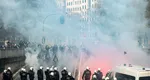 Capitala Europei, teatru de război între antivaccinişti şi poliţie. S-au folosit tunuri cu apă şi gaze lacrimogene VIDEO