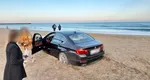 Amenda uriaşă primită de o femeie care a intrat cu BMW-ul pe plaja Modern