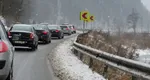 Trafic intens pe DN 1, se circulă în coloană pe Valea Prahovei