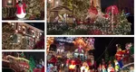 Imagini impresionante din cartierul din New York unde fiecare casă e decorată cu mii de lumini de Crăciun FOTO&VIDEO