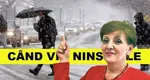 Prognoza meteo. Lapoviţă şi ninsoare la munte, Romica Jurca anunţă zile geroase toată săptămâna