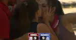 SURVIVOR ROMÂNIA 2022. Prima ştafetă a sezonului aduce şi primul sărut între fete. Cine este Faimoasa care a adus un punct important şi şi-a trimis echipa în proba de ştafetă