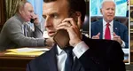 Emmanuel Macron i-a convins pe Joe Biden şi Vladimir Putin să se întâlnească joi. Condiţia este ca Rusia să nu invadeze Ucraina până atunci