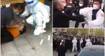 Imagini terifiante din Shanghai! Oameni fugăriţi pe stradă şi prinşi pentru a fi testaţi cu forţa anti-COVID