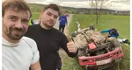 Un deputat USR s-a răsturnat cu maşina la Raliul Harghitei. Avea o viteză de 150 km/h