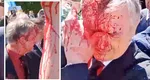 Ambasadorul Rusiei în Polonia, atacat cu o substanţă roşie chiar de 9 mai, celebrată la Moscova ca „Ziua Victoriei” VIDEO