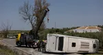 Accident grav, un autocar cu români s-a răsturnat în Spania. Sunt cel puţin doi morţi şi 16 răniţi