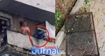 Scene ireale în Focşani! Patru tineri au făcut grătar pe balcon şi l-au scăpat de la etajul opt. Dezastrul provocat după festin