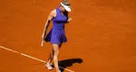 Simona Halep o împinge pe Alize Cornet spre retragerea din tenis. Victorie categorică a româncei, în primul tur la Roma