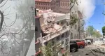 Explozie devastatoare, un imobil cu patru etaje s-a prăbuşit FOTO şi VIDEO