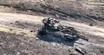 Momentul în care tancul de 4 milioane de euro al Rusiei este distrus de un lansator de 20.000 de euro. Mândria lui Putin, ruinată dintr-o lovitură VIDEO