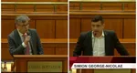 Nou scandal între George Simion şi Virgil Popescu pe legea offshore. „Ministrul hoț al Energiei! Pașol na turbinca, Iuri!” VIDEO