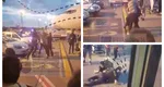 Incident pe aeroportul Henri Coandă. Un bărbat băut s-a luat la bătaie cu poliţiştii: „A consumat alcool şi s-a simţit zmeu”