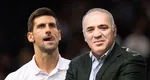 Garry Kasparov îl desfiinţează  pe Novak Djokovic. Ce l-a scos din minţi pe marele şahist