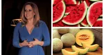 Mihaela Bilic recomandă pepene cu telemea. Explicaţia ştiinţifică pentru această combinaţie inedită