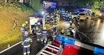 Microbuz cu români răsturnat în Austria. O femeie a murit, alţi şase pasageri sunt răniţi