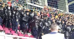 Peste 150 de oameni au fost legitimaţi de poliţişti după bătaia dintre suporteri la meciul România-Bosnia VIDEO