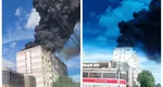 Incendiu puternic la un bloc de locuinţe din Timişoara VIDEO