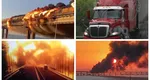 Camionul care a explodat pe podul din Crimeea venea din România. Rusia acuză Ucraina de terorism şi bombardează Kievul