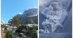 Momentul erupției vulcanului Stromboli din Italia. Autoritățile au emis alertă portocalie de mișcări seismice