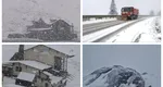 FOTO! Ninge abundent la munte! Imagini de iarnă grea de la Bâlea Lac şi pe Transalpina! E oficial iarnă în România, iar stratul de zăpadă măsoară centimetri buni!