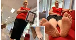 O femeie din Texas trăiește pe picior mare, la propriu! Tanya Herbert deține recordul modial pentru cea mai mare mărime la pantofi