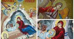 Primele imagini cu Icoana Nașterii Domnului din Catedrala Națională, după îndepărtarea schelelor. Lucrarea este absolut divină