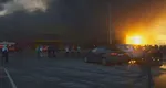 Incendiu violent la Moscova. Un mall a fost cuprins de flăcări, după mai multe explozii VIDEO