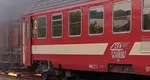 Locomotiva unei tren care plecase din Timişoara a luat foc pe traseu. Călătorii au fost evacuaţi