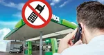 Telefonul mobil, interzis cu desăvârşire în benzinărie. Care este explicaţia banală
