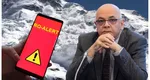 Risc major de avalanșe în Bucegi și Făgăraș! Raed Arafat spune că nu se poate ca turiștii să fie avertizați prin RO-ALERT
