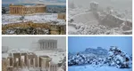 Ger năprasnic, ninsori abundente și avalanșe în Europa. Cod roșu de ninsori abundente în Atena. Avalanșe în Elveția și Austria