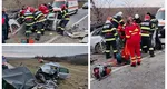 Accident teribil pe un drum din Vaslui. Șoferul uneia dintre mașini a murit. Alte cinci persoane, între care și un copil, sunt rănite