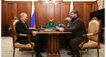 Moment stânjenitor la întâlnirea lui Kadîrov cu Putin. Liderul cecen s-a făcut de râs: ”Dacă îmi permiteţi, aş vrea să mă laud puţin”