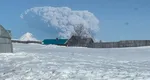 Erupţie vulcanică de proporţii în Rusia. Autorităţile au emis o alertă aviatică de nivel maxim