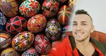 Cum vopsește Mihai Trăistariu ouăle de Paște. Artistul a dezvăluit propria tehnică: „Am învățat și îmi și place foarte mult”