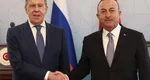 Ministrul de externe al Rusiei, Serghei Lavrov, s-a întâlnit la Ankara cu omlogul său turc: „Negocierile nu pot avea loc decât în baza luării în considerare a intereselor ruseşti”