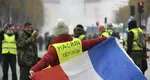 Lupte de stradă în Franţa. Ciocniri dure între poliție și protestatarii mobilizați de sindicate VIDEO