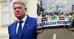 Liderii sindicali din educație, după o nouă ofertă financiară de la ministerul Muncii: Este obligaţia lui Klaus Iohannis să intervină într-un moment critic