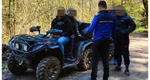 Amenzi usturătoare pentru opt persoane care au intrat cu ATV-urile în zone protejate VIDEO