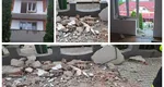 Explozie puternică într-un bloc de lângă Timișoara. Un apartament a fost distrus complet