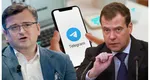 Dmitro Kuleba șterge pe jos cu Dmitri Medvedev. ”Să bea mai puţină vodcă înainte de a posta pe Telegram”
